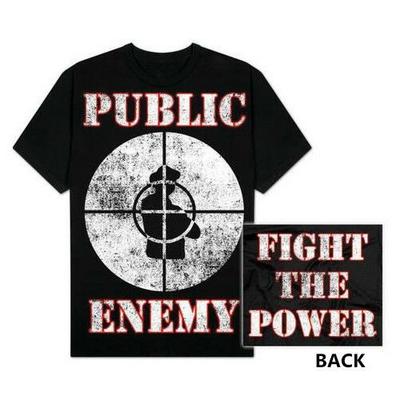 Футболка унисекс Public Enemy Fight The Power Distressed