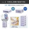 Iris Ohyama Super Clear Chest Синий Белый/Прозрачный SCE-S1000