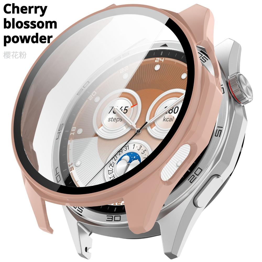 Закаленное стекло+чехол из ПК для Huawei Watch GT6 41 мм Полное покрытие Аксессуары для умных часов Защитные Жесткие Чехлы для Huawei GT6 46 мм