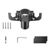 Trailer Chain and 7-Way Plug Holder Aluminum Alloy Towing Cable Organizer All Mounting Hardware Included for Trucks Trailers RV