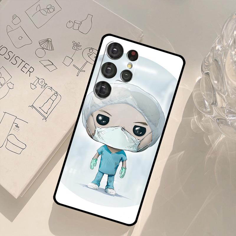 Чехол для телефона 'Медицина Доктор Медсестра' для Samsung Galaxy S25 S26 Ultra S20 S21 S22 S23 S24 Plus S10 S25 FE Задняя крышка