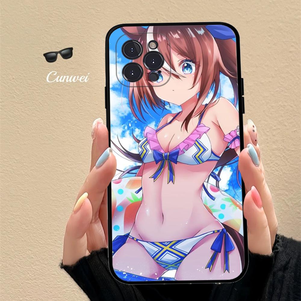 Чехол для телефона Аниме Ума Мусуме Претти Дерби Токай Тейо Для IPhone 16 15 14 11 12 13 Mini Pro XS Max Чехол 6 7 8 Plus X Funda Shell