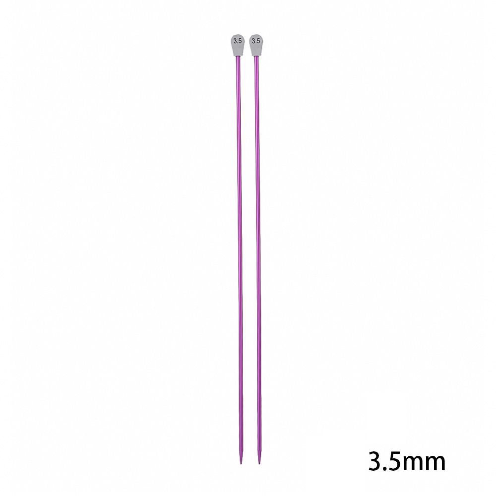 2 шт./набор длинных односторонних шарфов плетение инструмент алюминиевые прямые булавки спицы