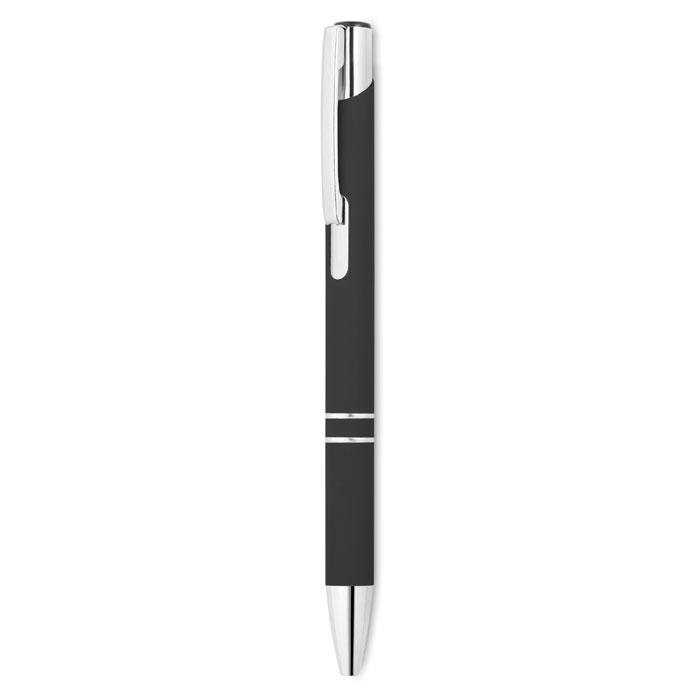 Pen with rubber finish