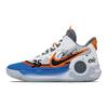 KD Trey 5 IX Громоподобная и обширная амортизация, износостойкие, средняя высота, баскетбольные кроссовки, унисекс, серо-сине-оранжевые CW3402-011(Команда529-)