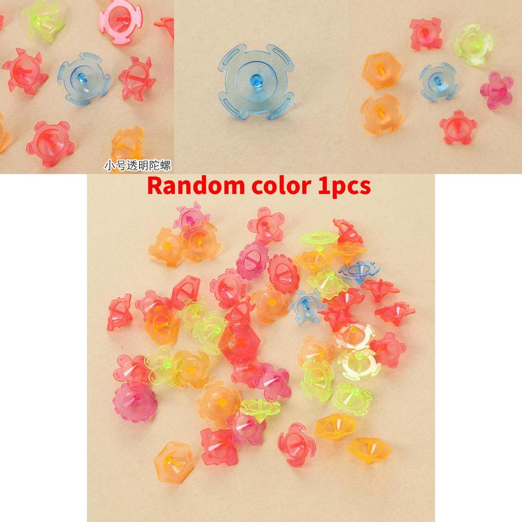 Пластиковый ручной волчок прозрачный гироскоп игрушка для детей для игры и коллекции