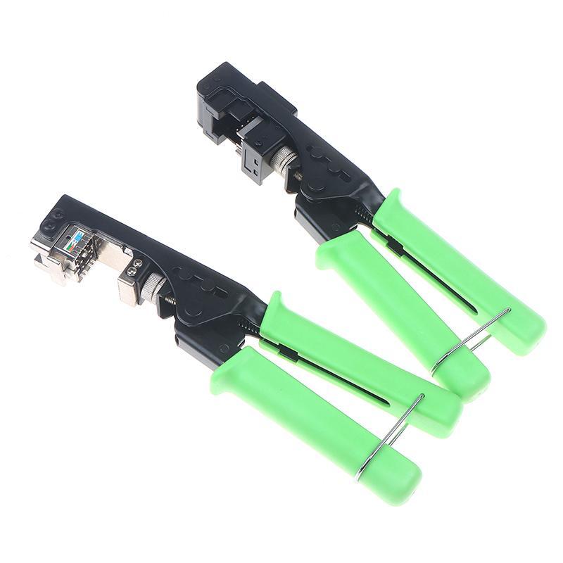 Продвинутый инструмент для пробивки сетевых модулей, CAT5 CAT6 Быстрое заделывание 180° Jack Обрезка проводов