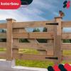 Дверные петли - KOTARBAU - 200 мм - Нержавеющая сталь - С порошковым покрытием - Черные