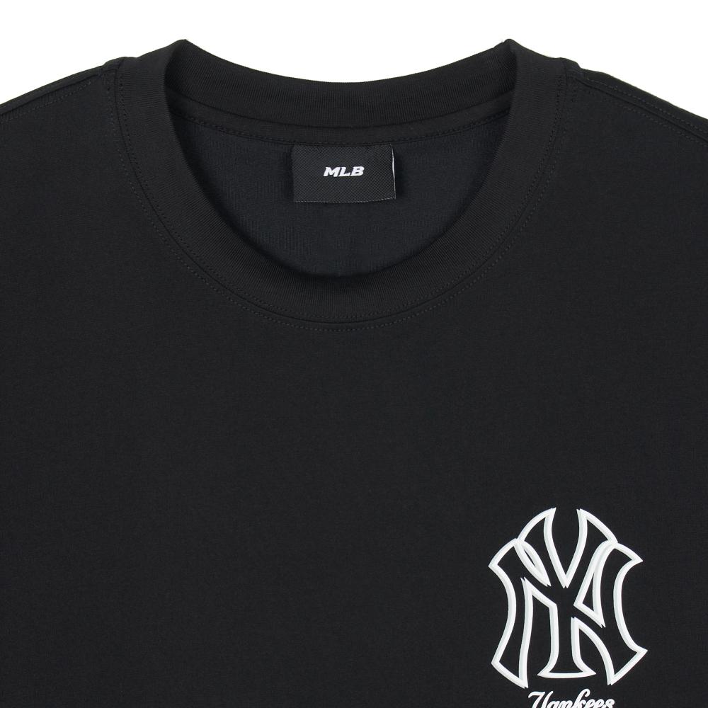 MLB SS24 Tank Tops Unisex Black 3ATKB0343-50BKS