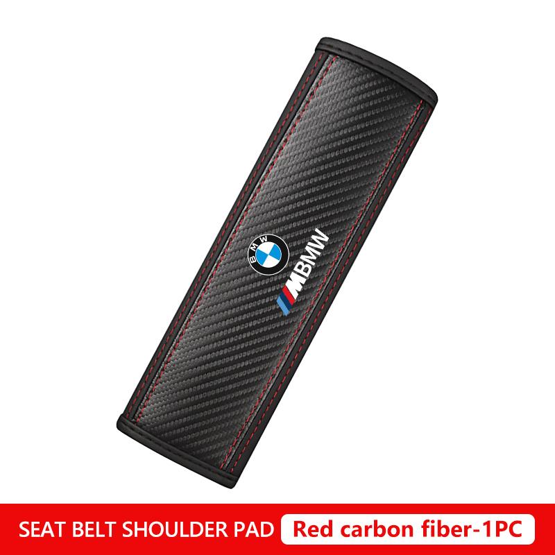 Car Belt Shoulder Protector Pad Interior Decoration Accessories For BMW M Sport M2 M3 M4 M5 M6 E46 E90 E60 F10 F20 E87 X3 X6