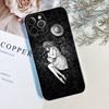 Мультяшный Чехол-бампер P-Punpun из ТПУ и Силикона для IPhone 11 12 13 14 15 16 17 Pro Max Ударопрочный Прозрачная Задняя Крышка