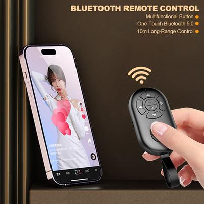 Беспроводной телефон Bluetooth пульт дистанционного управления затвор камеры бесшовная запись видео контроллер подключения для TikTok видео переворачиватель страниц