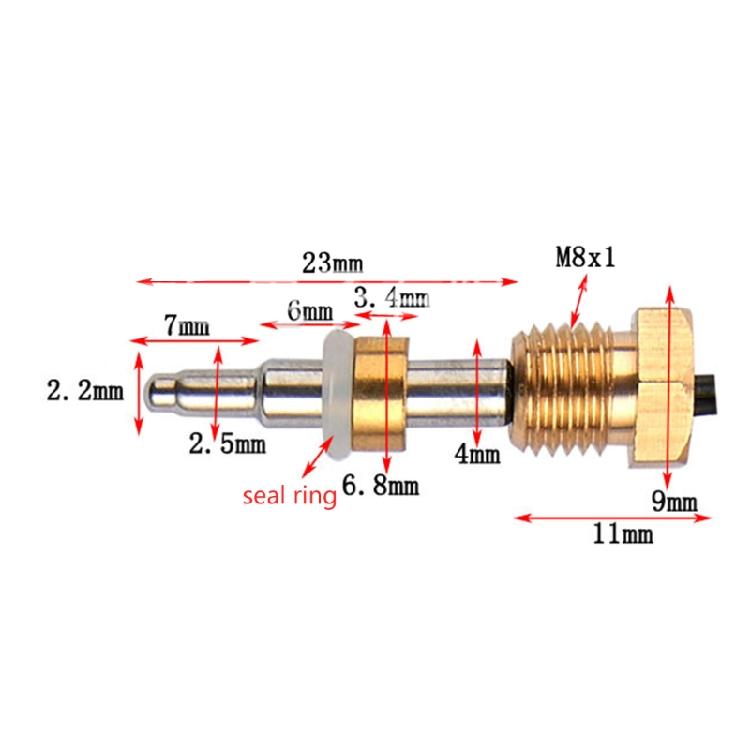 NTC 10K Thermistor Temperature Sensor B Value R25/50: (commonly used) 3435K
