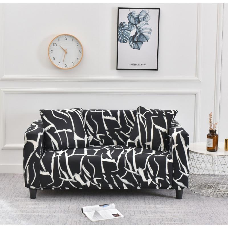Эластичный чехол для дивана, универсальный нескользящий трехместный чехол для дивана, тканевый чехол для дивана, полотенце, полностью покрытый бытовой пылезащитный чехол