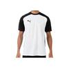 Puma Color Block Training Crew Neck Soccer Shirt Men Tops White 659129-04