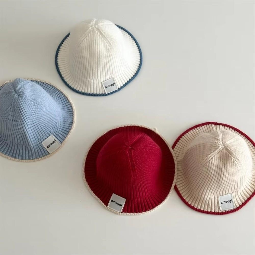 Thick Baby Bucket Hat Windproof Kids Winter Hat Cute Fisherman Cap Boys