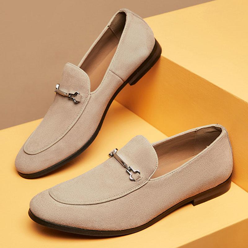 Модные лоферы британского джентльмена, новая ретро-обувь из натуральной кожи и замши, дизайнерская формальная обувь для свадьбы, выпускного вечера, вечеринки по случаю возвращения домой