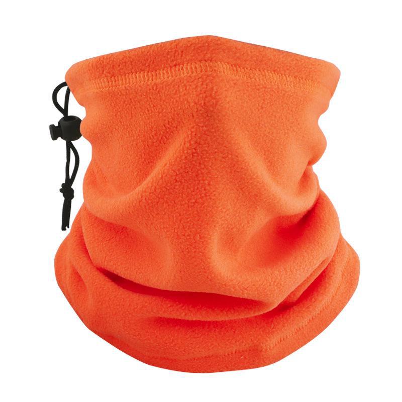 Мужской зимний шерстяной комплект из шапки и шарфа с флисовой маской — ветрозащитный и теплый для езды на велосипеде