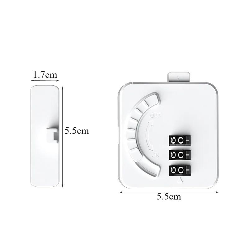 Kids Security Protection Password Lock For Fridge Drawer Cabinet Door Locks Abs Material Multi-Function Home Safety Locker