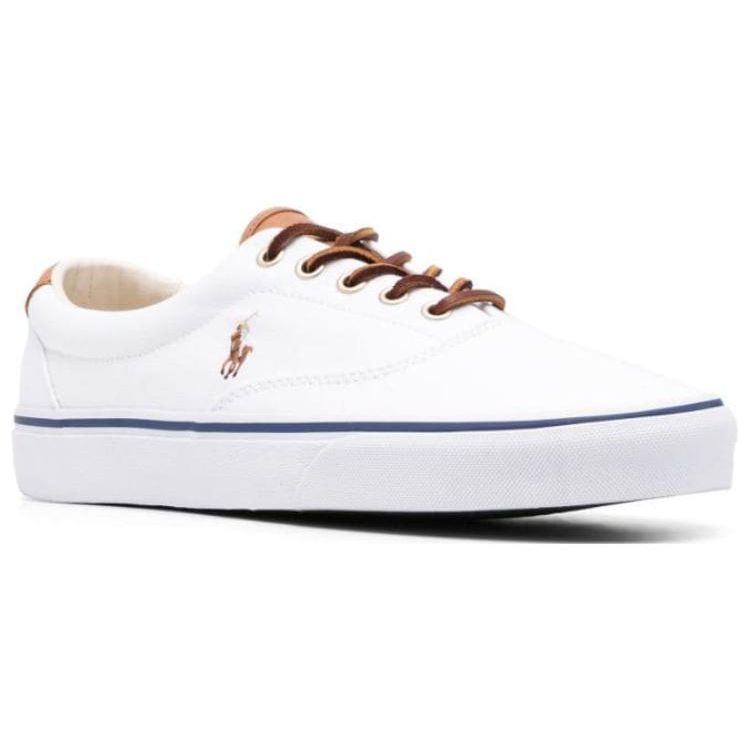Polo Ralph Lauren Кроссовки на низком ходу Polo Pony Повседневные Удобные Мужские кроссовки Белый 816861080008