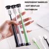 10PCS High-end Soft Bristled Toothbrush - Single Independent Cylindrical Pack - Suitable for Sensitive Teeth and Gums