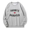 "Life is Better with My Boys" Cotton Long-Sleeve Trendy Hoodie