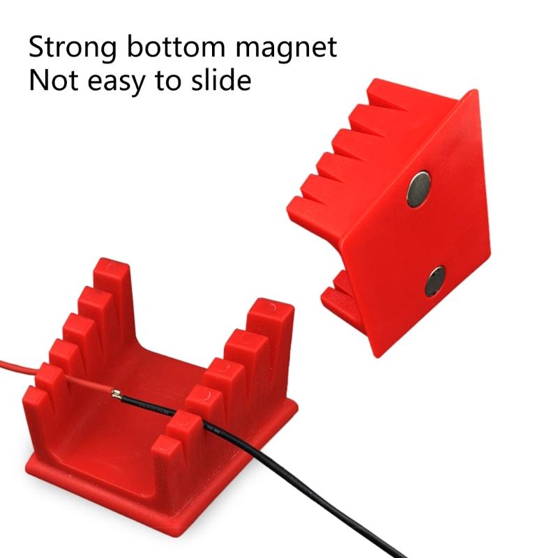 Держатель для паяльной проволоки Пластиковый зажим Держатель для паяльной проволоки Оловянные припои Зажим-фиксатор Кронштейн Зажим Для паяльных принадлежностей