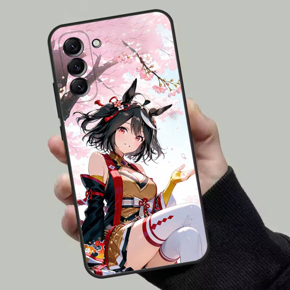 Pretty Derby Season Kitasan Phone Case For Samsung Galaxy A13,A21s,A22,A31,A32,A52,A53,A71,A80,Soft Black Shell