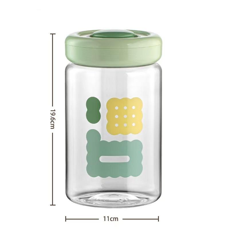Банка для хранения продуктов с вакуумной герметичной крышкой, Герметичные банки для кухни, Контейнер для хранения кофейных зерен, Канистра для хранения продуктов