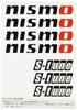 Набор наклеек Nismo S-Tune (черный) 99992-RN242