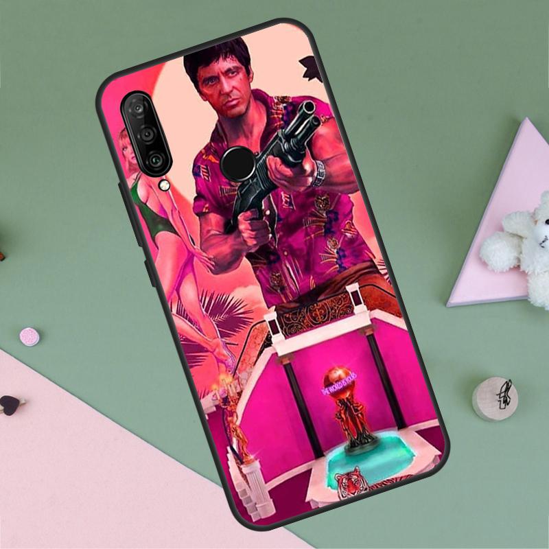 Scarface Tony Montana For Huawei Nova 9 10 SE Y91 Y61 Y90 Y70 Y60 Y72 12s 12i 11i 7i 8i P60 Pro P30 P40 Lite Case