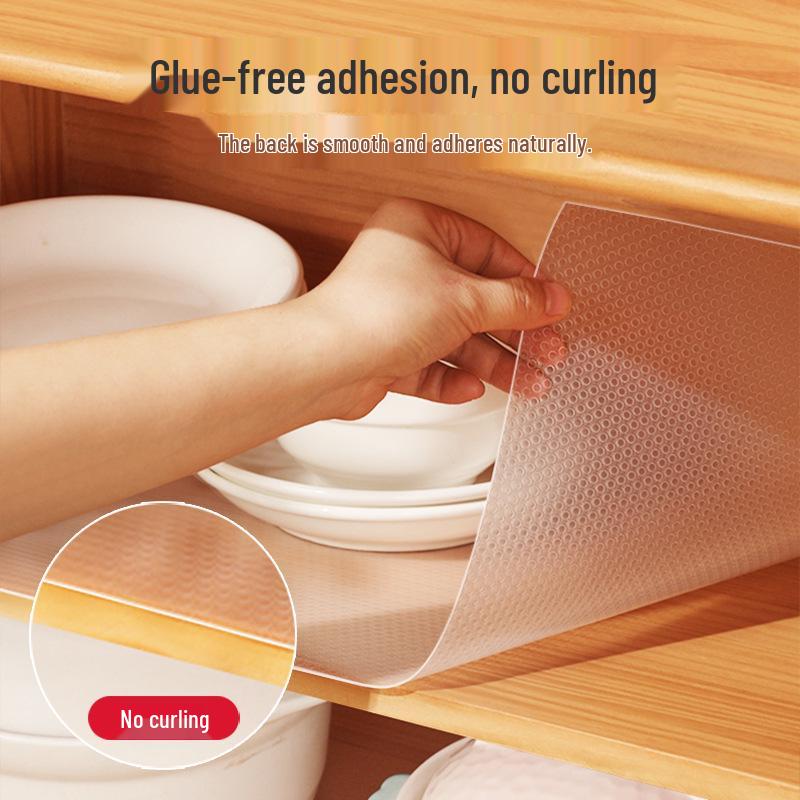 High-End EVA Moisture-Proof Non-Slip Kitchen Mat - Waterproof & Oil-Proof Cabinet, Refrigerator, Wardrobe, and Drawer Liner