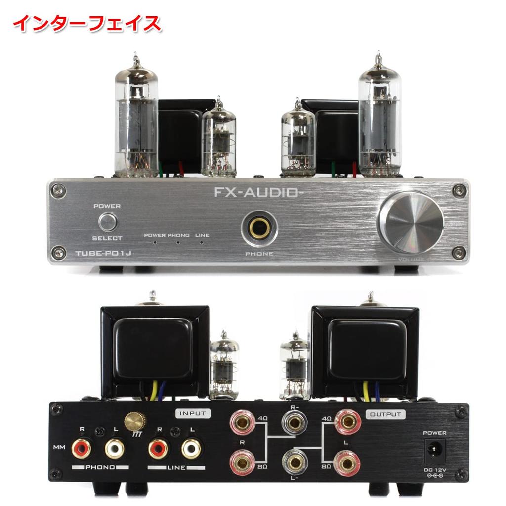 To Pure Class A Vacuum Tube Integrated Amplifier [Ready Ship] FX-AUDIO- TUBE-P01J [Silver] [Tuning Model] Single-end
