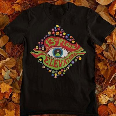 Подарок для фаната группы The 13th Floor Elevators Черный размер Футболка QQ1225