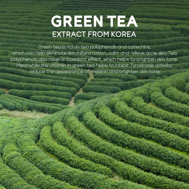 5 г * 7 шт. Маска для лица с зеленым чаем, грязевая, мягкая и чистая, контроль жирности, увлажняющая и укрепляющая грязевая маска для лица