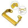 Phone Navigation Bracket Gps Extend Bracket 22Mm Gold For Motorbike Motocycle