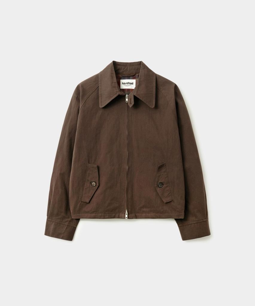 HAVE HAD Glen Cotton Drizzler Jacket (Brown)