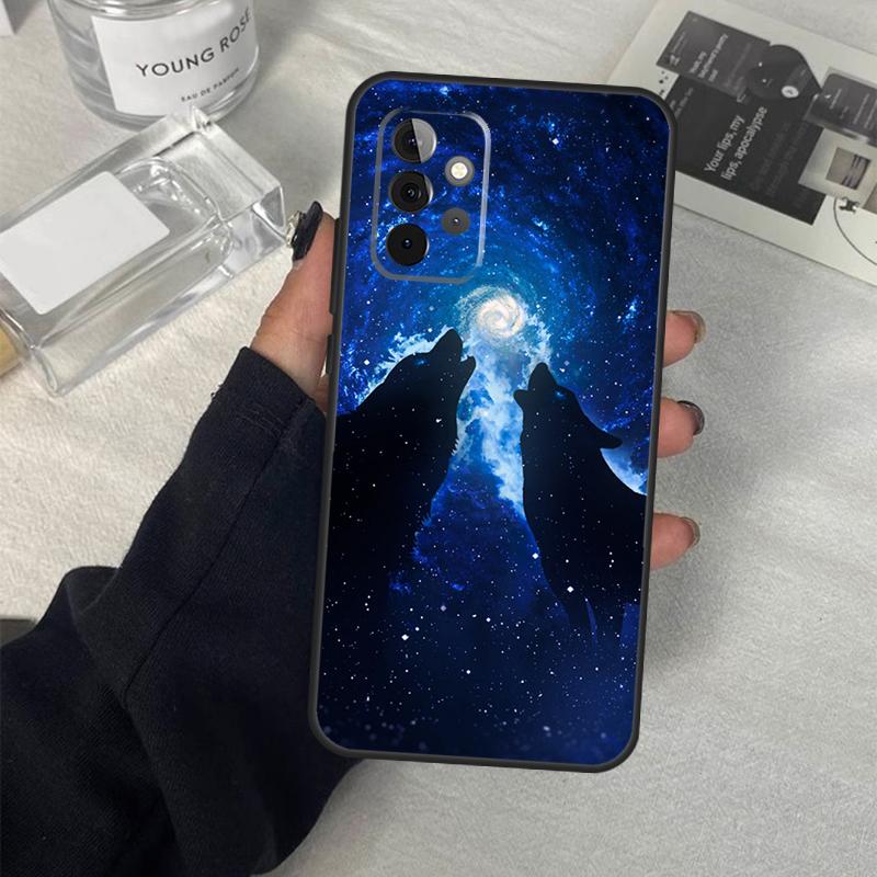 Чехол Волк Волки для Samsung Galaxy A53 A33 A23 A13 A14 A24 A34 A54 A52 A32 A22 A12 A51 A71 A21S