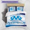 Marseilles 3pcs Bedding Set Duvet Cover Closure Includes 1 Duvet Cover & 2 Pillowcases for All Seasons Bedroom Home Dorm Decor
