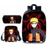 Новый рюкзак Наруто, модный рюкзак, европейский и американский ретро-периферийный мультяшный школьный рюкзак