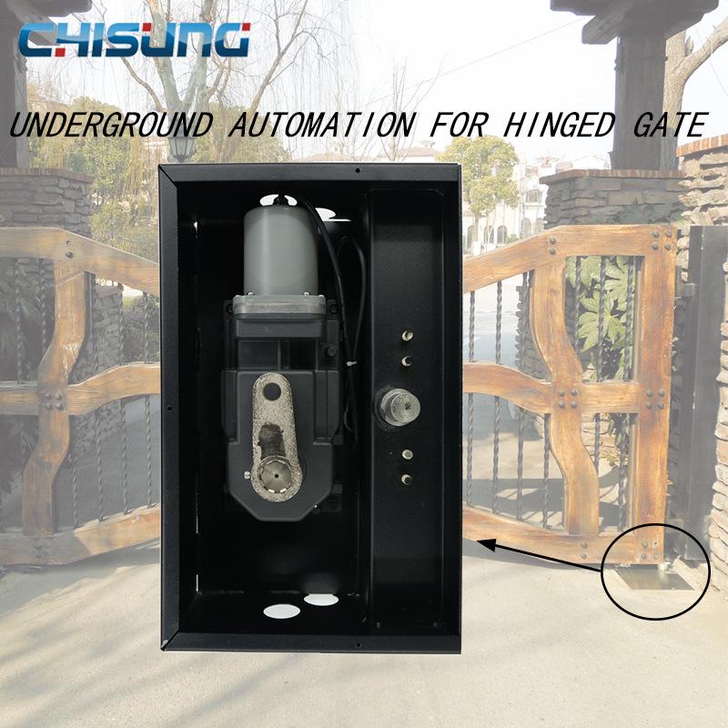 Smart Underground Electric Motor for Double Leaf Villa Courtyard Swing Doors