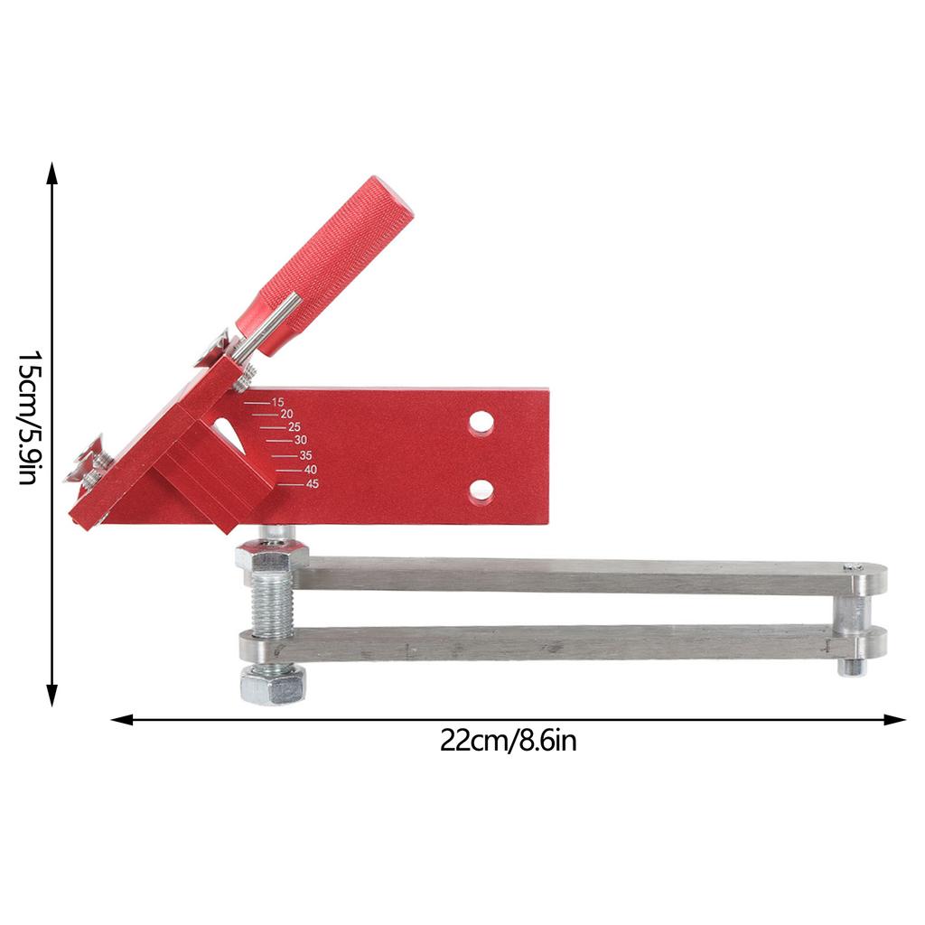 Lawn Mower Blades Sharpener 15 to 45 Degree Adjustable Sharpener for Standard Lawnmower