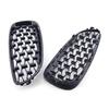 1 Pair Front Hood Single Line Grille Front Kidney Racing Grille Gloss Black 51137181547 51137181548 For BMW Z4 E89 2009-2016