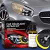 Car Headlight Restoration Kit Auto Headlamp Lens Restore Oxidation Yellow Scratch Restore Polishing Cleaning Tools Repair Kit