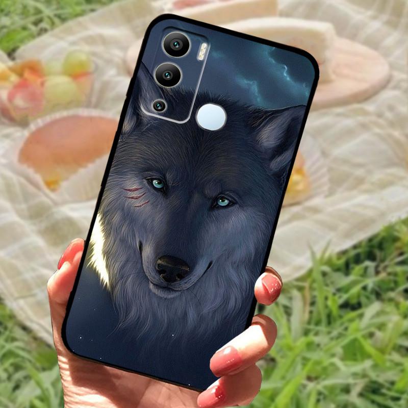 Чехол для Infinix Hot 12i 12 i X665B Силиконовый Мягкий ТПУ Чехол для Телефона Для Infinix Hot 12 Pro X668C Чехлы Hot12 X6817 Бампер Fundas