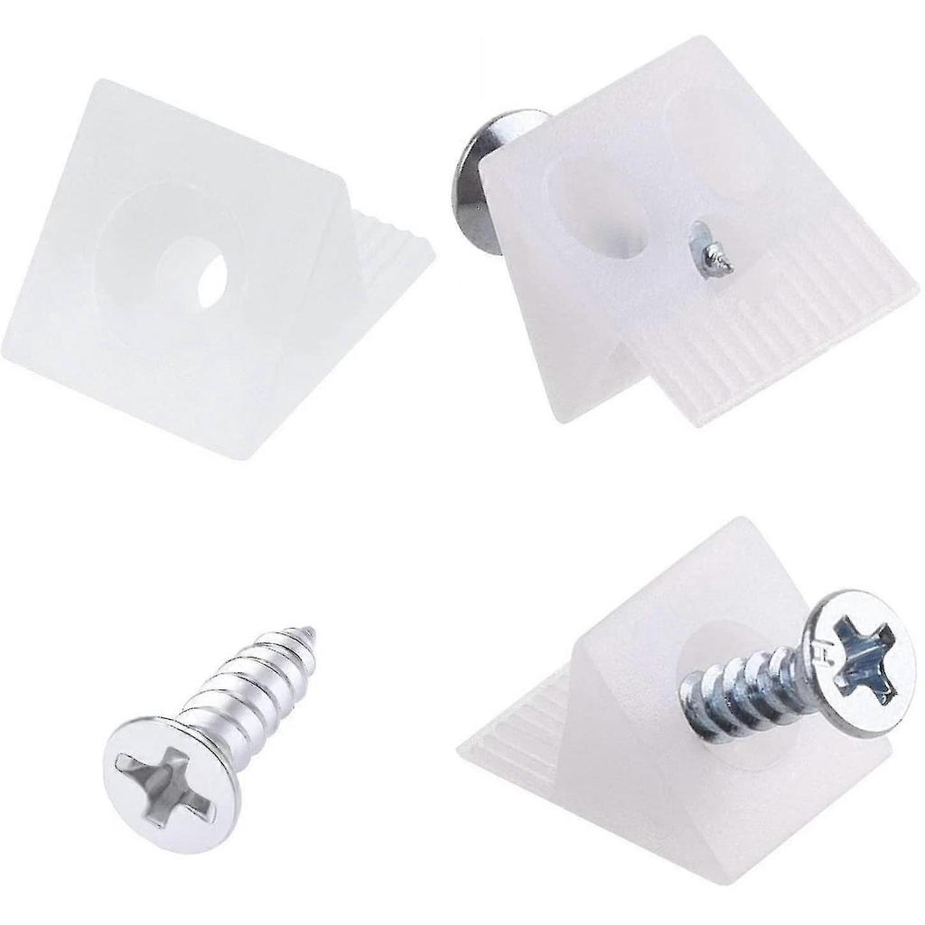 100 Packs Furniture Chest Drawer Bottom Repair Fixing Mending Drawer