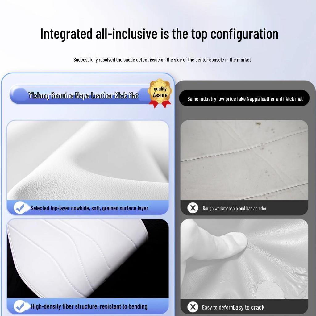 Защитные накладки от пинков и грязи для боковых частей центральной консоли Tesla Model YL/Y/3