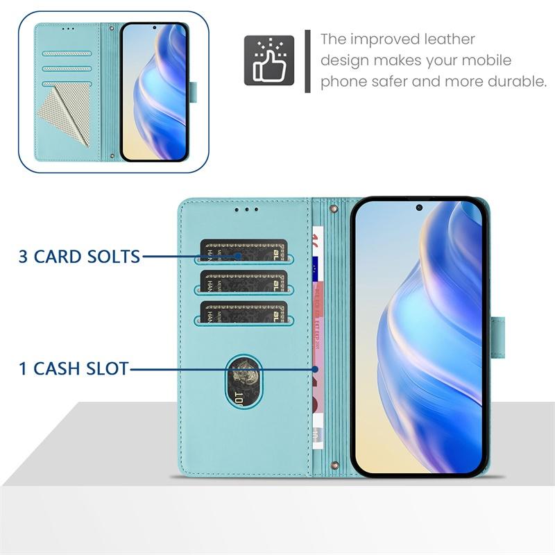 Для Realme C11 2021 C12 C15 C20 C21 C21Y C25 C25S C30 C30S C33 C51 C51S C53 C55 C65 C67 4G 5G Чехол Книжка Кожаный С Карманом Отделениями Для Карт Обложка Корпус