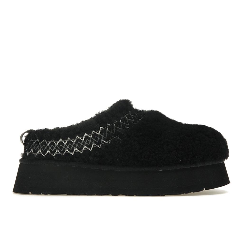 UGG Tazz Braid Slipper Black Women Sneakers 1143976-BLK