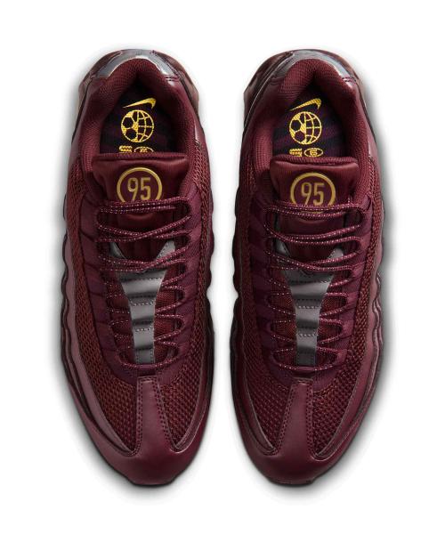 [Nike] Air Max 95 Big Bubble M - Burgundy Crush:Black:Metallic Silver:Metallic Gold IB6830-601